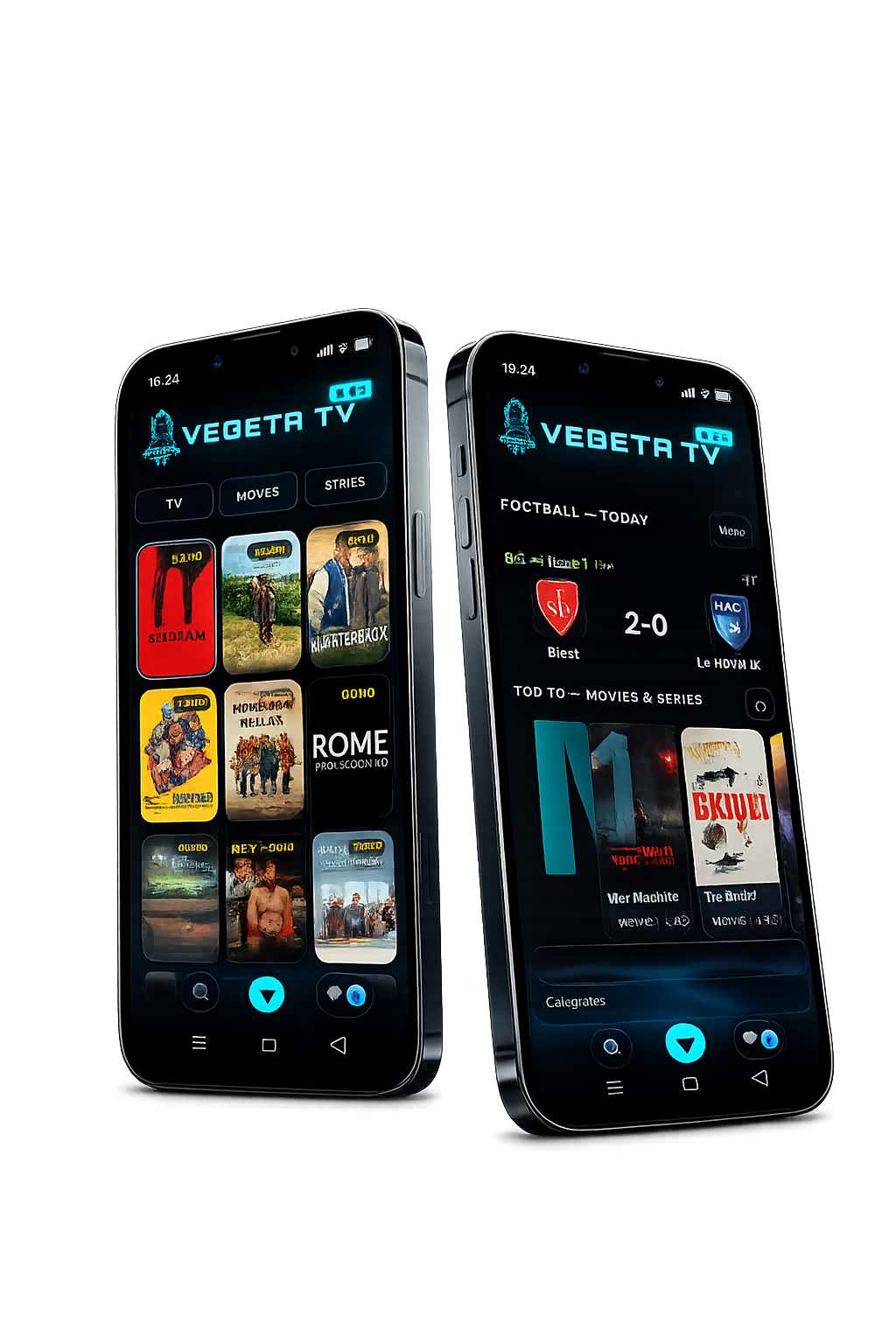 VEGETA TV mobile preview